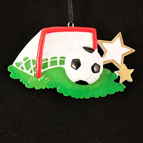 2482 Soccer Ball Hand Personalized Christmas Ornament