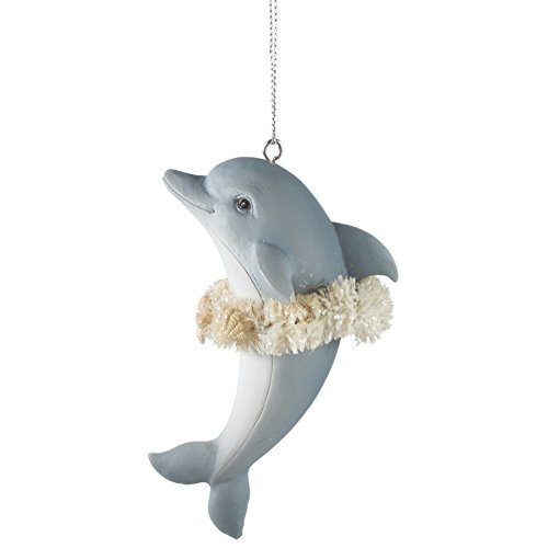 Christmas Dolphin Ornament