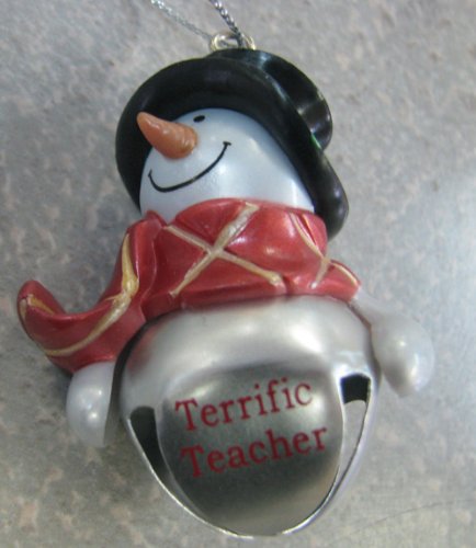 Terrific Teacher Jingle Ornament By Ganz