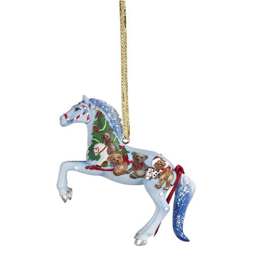 Enesco Trail of Painted Ponies Ho Beary Merry Christmas Ho, 2-3/4-Inch