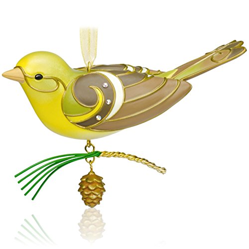 QXE3759 Lady Western Tanger The Beauty of Birds 2015 Special Edition Repaint Hallmark Ornament