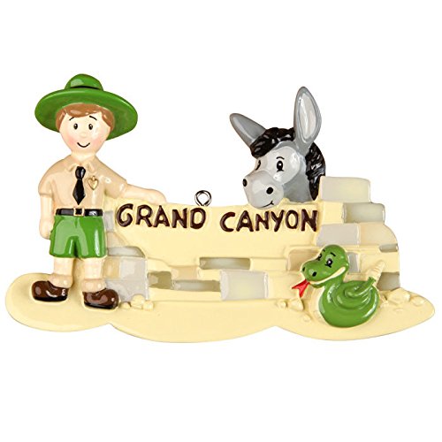 Grand Canyon Personalized Christmas Tree Ornament