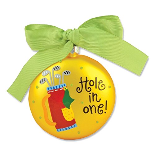 Coton Colors Hole in One * Glass Holiday Gift PO-GOLF-NOMSG