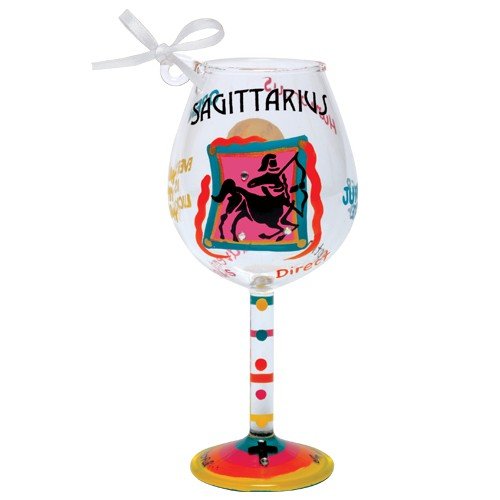 Santa Barbara Design Studio Lolita Holiday Mini-Wine Ornament, Sagittarius