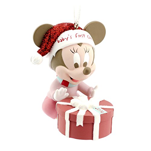 Hallmark Disney Minnie Mouse Baby’s First Christmas 2015 Ornament