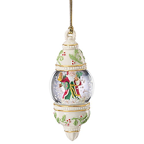 Lenox Santa Snowglobe Ornament