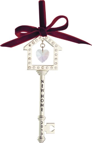Carlton Heirloom Ornament 2013 New Home – Elegant Metal Key – #CXOR012D