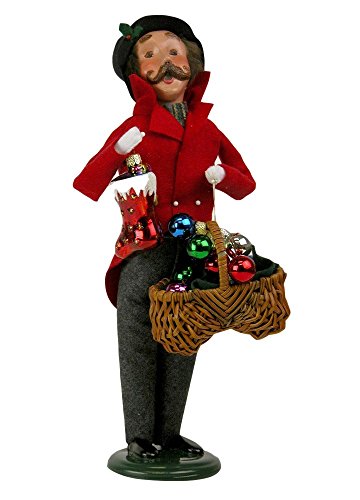 Byers’ Choice Man with Glass Ornaments 2015