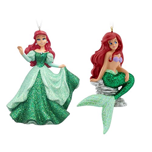 Hallmark Disney Little Mermaid Christmas Ornaments (Set of 2)
