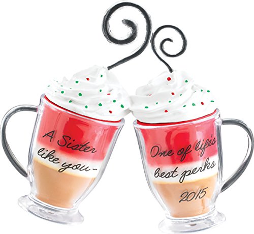 2015 Sister – Coffee Cups Carlton Ornament