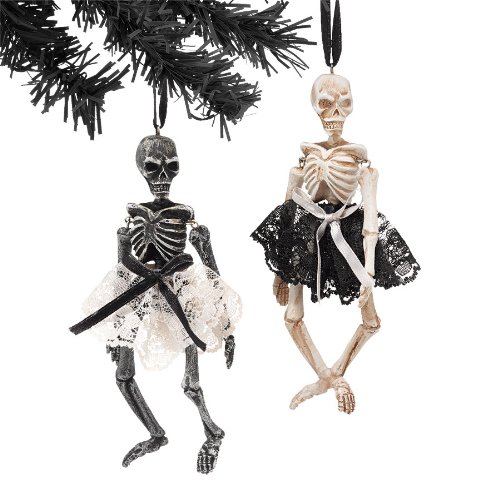 Department 56 Halloween Trim Madame Skeleton Ornament