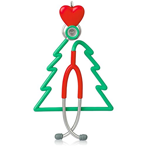 A Caring Heart Stethoscope Ornament 2015 Hallmark