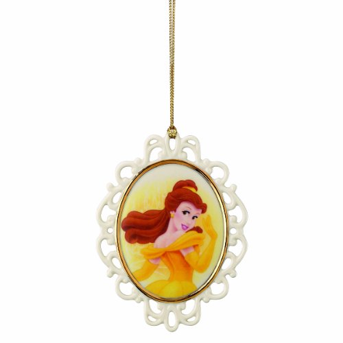 Lenox Belle Cameo Ornament Disney Showcase Collection