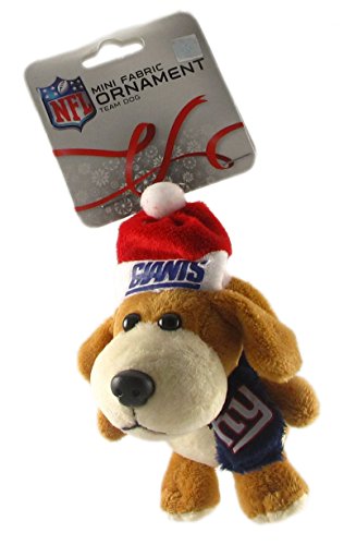 New York Giants – NFL 3 Inch Plush Dog Ornament
