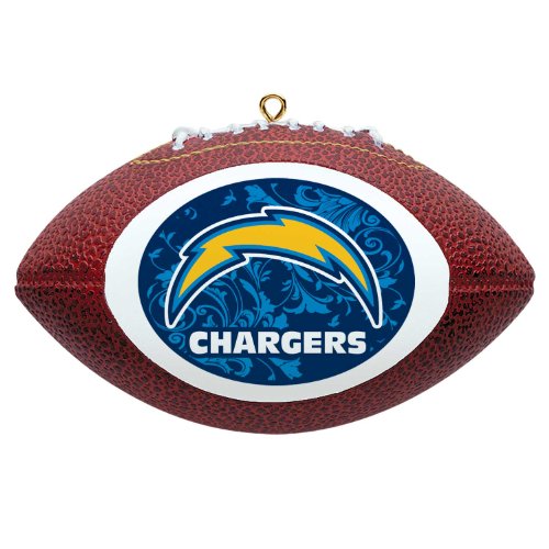 NFL San Diego Chargers Mini Replica Football Ornament