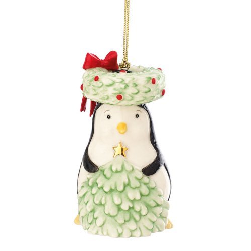 Lenox Festive Friends Penguin Ornament