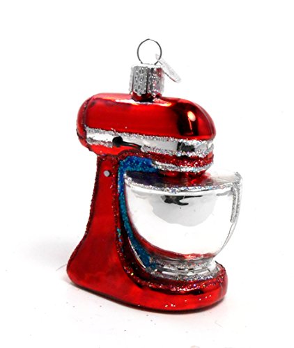 Glittery Stand Mixer Hanging Christmas Ornament