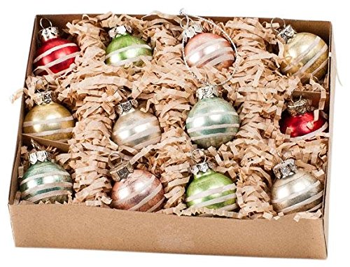 180 Degrees Mini Ball Ornament Gift Box, Set of 12