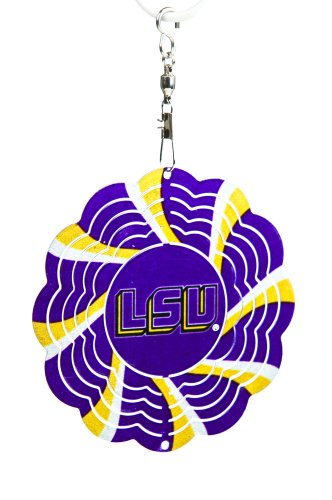 Louisiana State University Geo Spinner Christmas Ornament