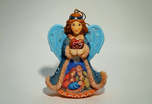 G. Debrekht Angel Ornament, 4.5″