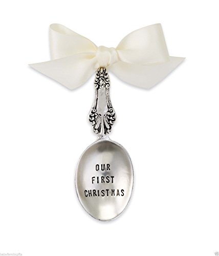 Mud Pie Christmas Circa Style Wedding Our First Christmas Spoon Ornament