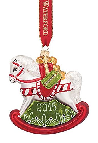 Waterford 2015 Holiday Heirlooms Nostalgic Baby’s First Rocking Horse Ornament