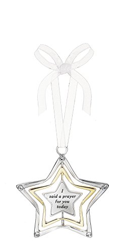 I Said A Prayer For You Today 3D Rotating Star Ornament – By Ganz