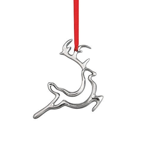 Nambe Holiday Ornament – Reindeer by Nambe
