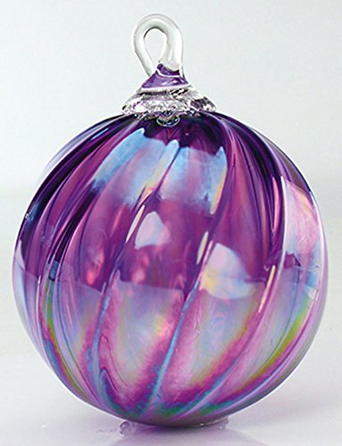 Glass Eye Studios Syrah Twist Ornament
