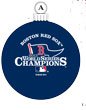 Boston Red Sox Official MLB 3″ Glass Ball Christmas Ornament by Topperscot