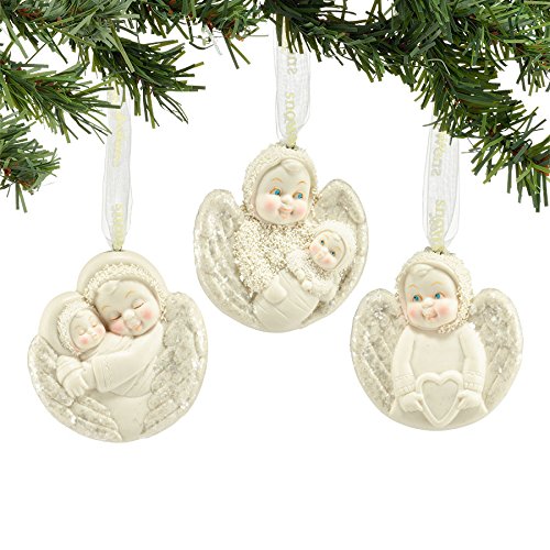 Snowbabies Angel Medallion Ornaments, 3a