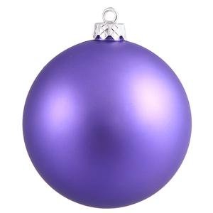 Vickerman 34779 – 2.75″ Purple Matte Ball Christmas Tree Ornament (12 pack) (N590706DMV)