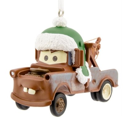 Disney Cars Tow Mater Christmas Tree Ornament Brown Tow Truck