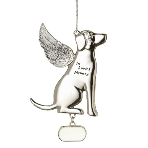 Midwest CBK Personalizable Memorial Dog Christmas Ornament