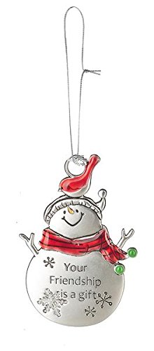 GANZ Snow Pals Ornament – Your Friendship is a Gift – Ornament Christmas Sentimental Gift EX26756