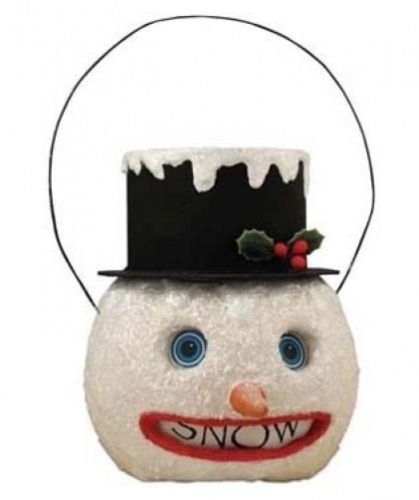 Bethany Lowe Christmas Mini Snow Bucket TJ0481