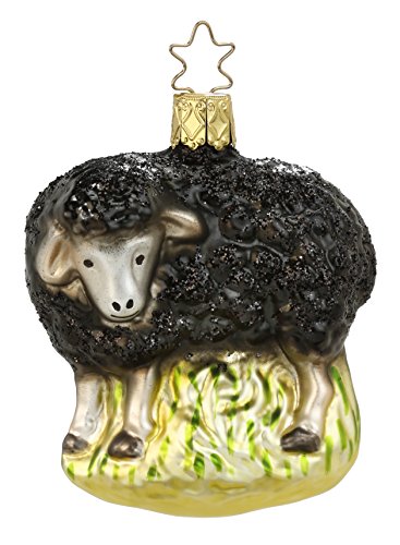 The Black Sheep, #1-056-15, from the 2015 Animals on Parade Collection by Inge-Glas Manufaktur; Gift Box Included
