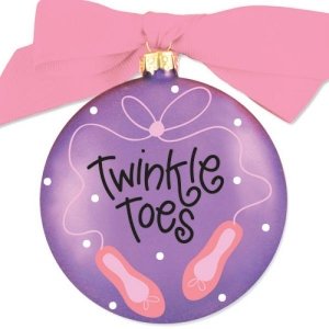Coton Colors Twinkle Toes * Glass Holiday Gift PO-BALLET-NOMSG