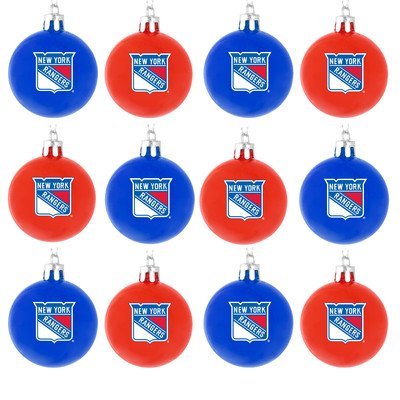 NHL Ball Ornament (Set of 12) NHL Team: New York Rangers