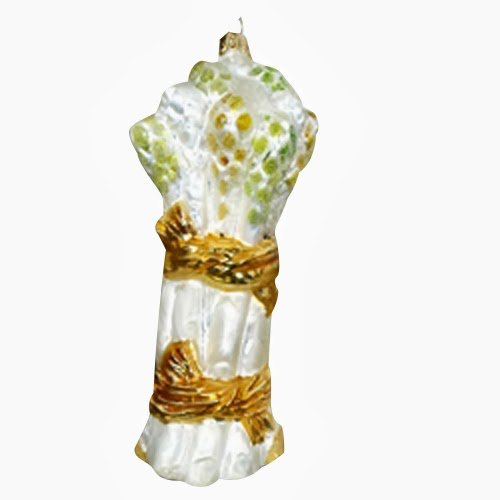 Ornaments to Remember: ASPARAGUS Christmas Ornament (White)