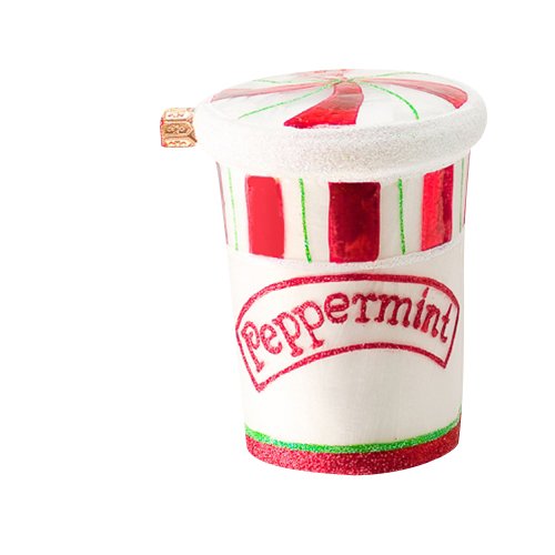 Ornaments to Remember: PINT OF PEPPERMENT ICE CREAM Christmas Ornament