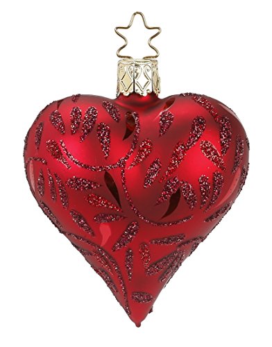 Heart Delights Love Glass Ornament Inge Made in Germany NEW IN BOX
