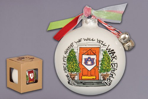 “As For Me And My House” Holiday Ornament (Auburn Tigers)