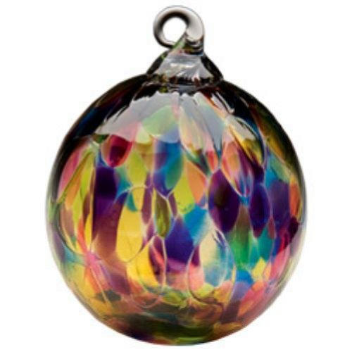 Glass Eye Studio Rainbow Chip Ornament