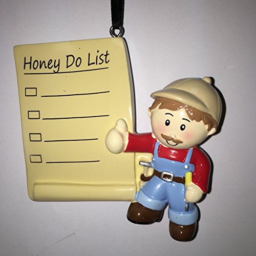 Honey Do List Personalized Christmas Tree Ornament