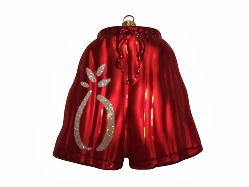 Ornaments to Remember: BOARD SHORTS Christmas Ornament (Red Pineapple)