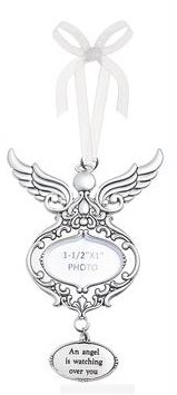 Ganz Watch Over Me Angels Photo Ornaments – An Angel Is Watching Over You