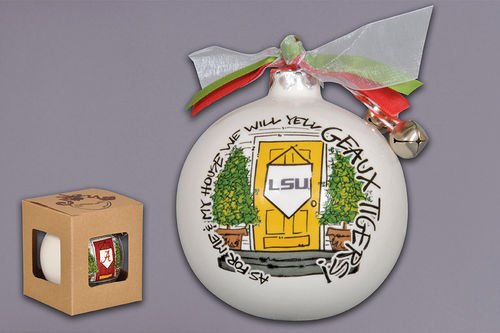 “As For Me And My House” Holiday Ornament (LSU Tigers)