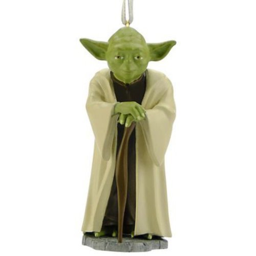 Hallmark Star Wars Yoda Christmas Tree Ornament