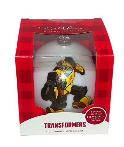 2015 Transformers Light Up Ball Carlton Ornament
